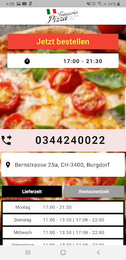 Trinacria Pizza Burgdorf Screen 2