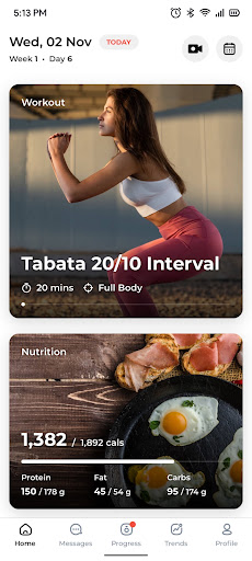 Dynamite Personal Fitness Screen 2