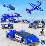 Police Cargo Truck Transporter Apk