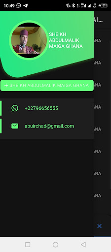 Android application SHEIKH ABDULMALIK MAIGA GHANA screenshort