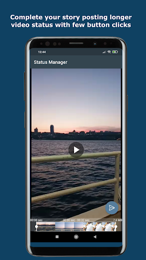 Android application Status Manager - Save statuses screenshort