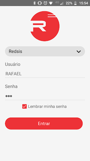 Android application RedLiberaPedido screenshort