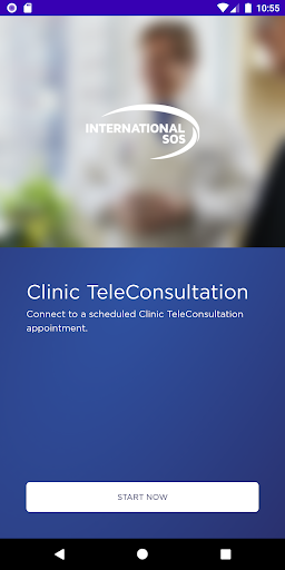Android application Intl.SOS Clinic TeleConsultati screenshort