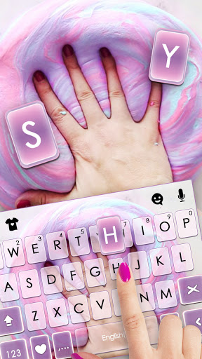 Purple ASMR Slime Keyboard Bac Screen 2