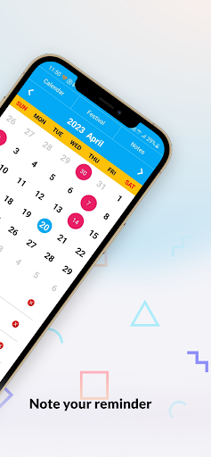 Calendar 2023 Screen 2