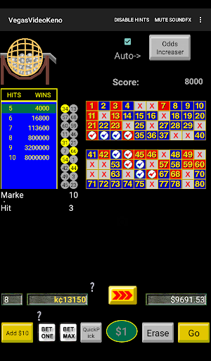 Vegas Video Keno