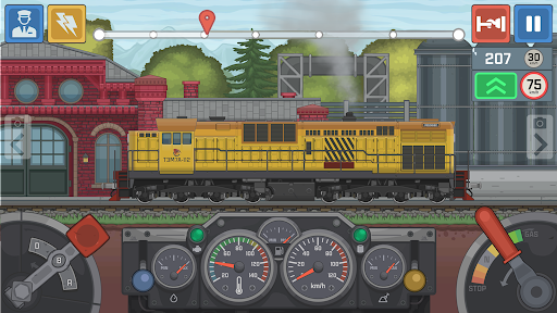火车模拟器：铁路游戏