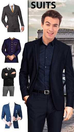 Android application Man Suit Photo Editor : Men Fa screenshort