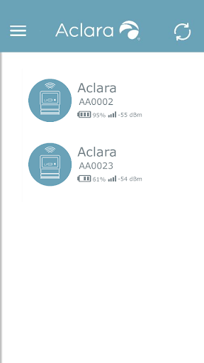 Aclara Mobile Programmer Screen 3