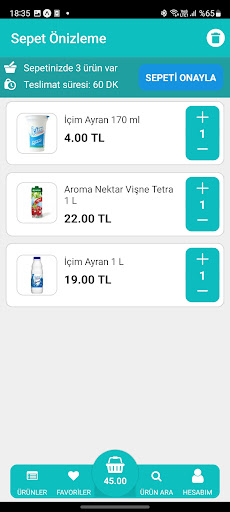 T-Order Screen 2