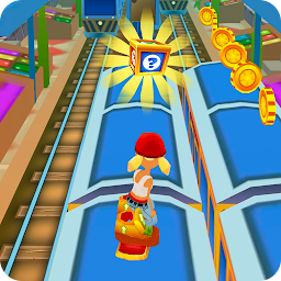 Subway Train surf Boy Run