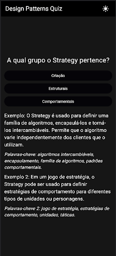 Design Patterns Quiz Screen 2