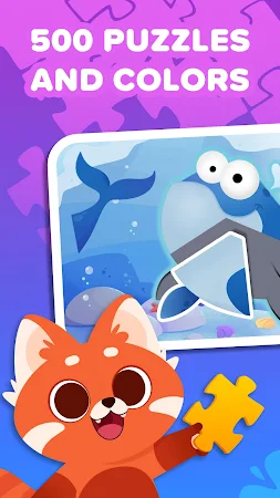 Game screenshot Puzzle Coloring Book for Kids mod apk