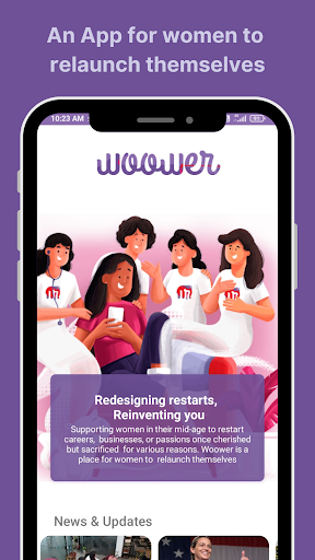 Android application Woower screenshort