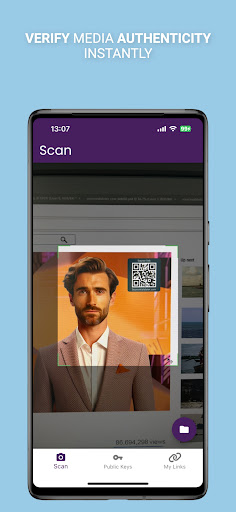 Android application SourceValidator screenshort