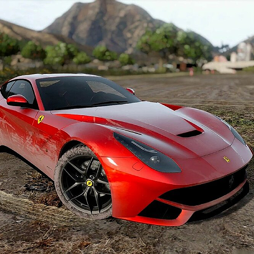 Ride Car: Ferrari Berlinetta logo