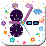 Cute Clock Widgets for Home Screen Live Wallpaper icon