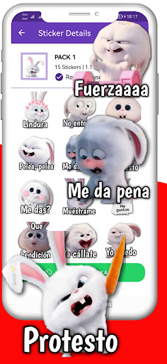 Snowball MEMES Stickers for WA