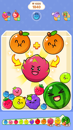 Game screenshot Drop the Fruit - Merge Game hack