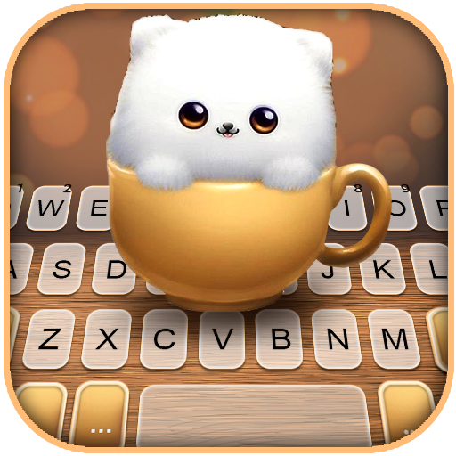 Teacup Puppy Keyboard Backgrou logo