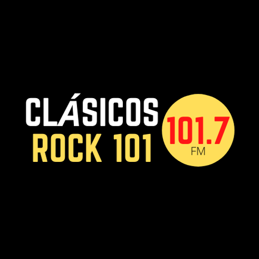 Clásicos Rock 101.7 logo
