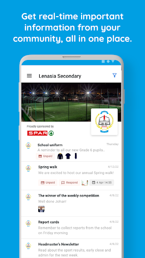 Android application Lenasia Secondary School screenshort