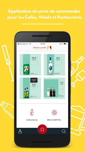 Android application Montaner Pietrini Boissons screenshort