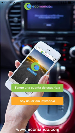 Android application Ecomando screenshort