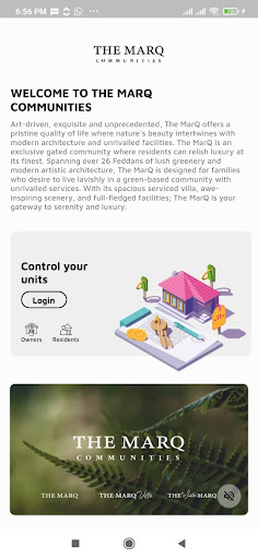 Android application The MarQ Experience screenshort