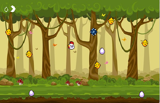 Android application Flappy Chicken (O-M-G) screenshort