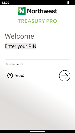 Android application Northwest Treasury Pro Token screenshort