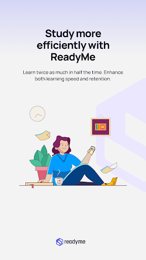 Android application ReadyMe screenshort