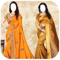 Party Wear Sarees With Women Photo Editor