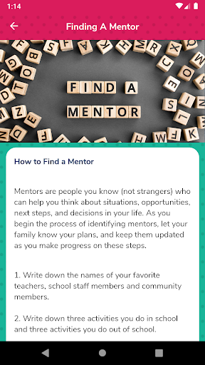 WAY to BE: College and Career Screen 3