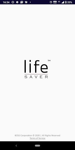 Android application LifeSaver™ screenshort