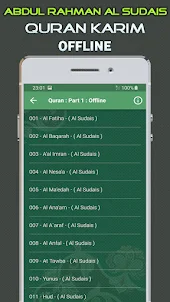 Quran Majeed Al Sudais Offline