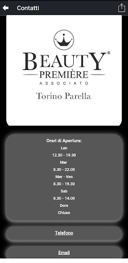 Beauty Première Torino Parella Screen 2