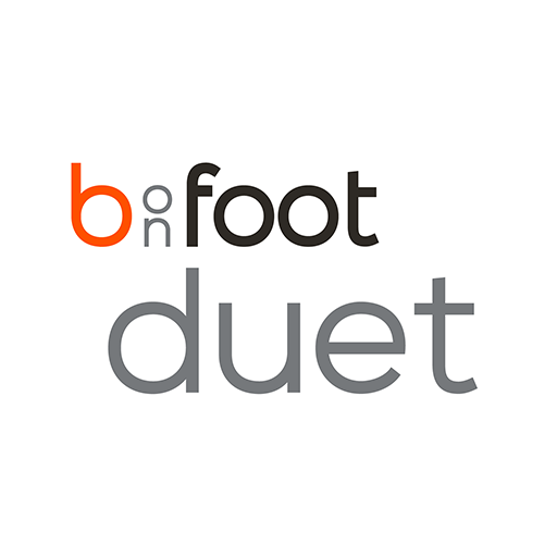 b-on-foot duet logo
