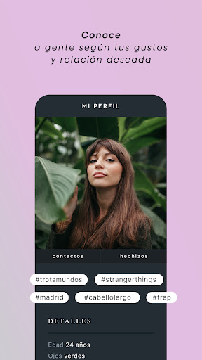 Android application adopte - app de citas screenshort