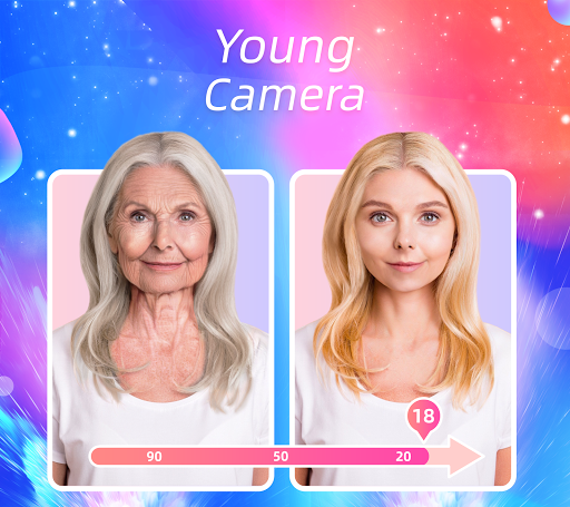 Magic Face Face Aging Young Camera Fantastic App Overview Google Play Store Us - youngy plays roblox face reveal