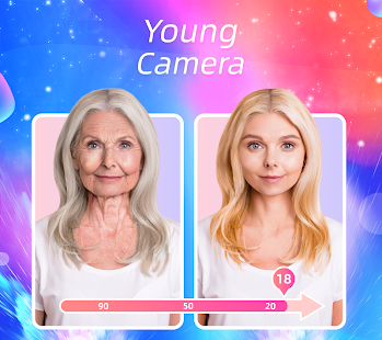 Magic Face:face aging, young camera, fantastic app Screenshot