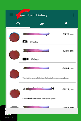 استرجاع محاذثات الواتس-أب Screen 3