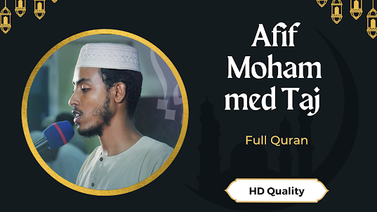 Afif Mohammed Taj Full Quran