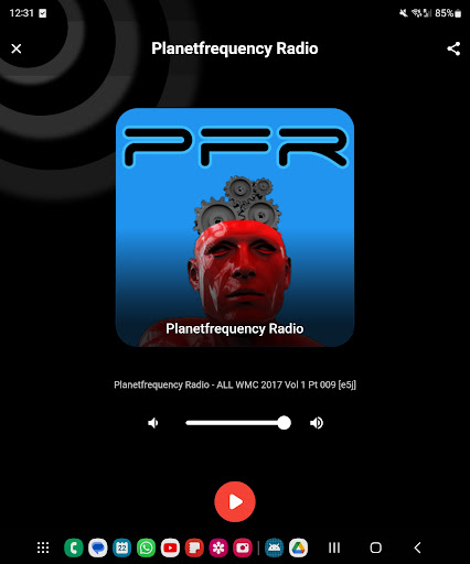 Android application Planetfrequency Radio screenshort