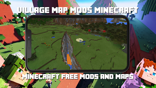 Mapa da vila minecraft