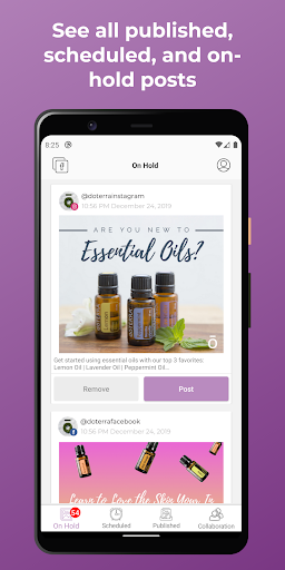 doTERRA Social Screen 2
