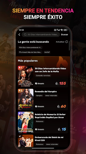 ZeroTV - Dramas y Reels Captura de Pantalla de la Aplicación Android 2