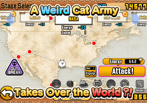 Screenshot of The Battle Cats