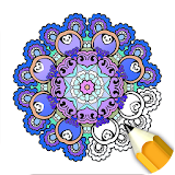 Adult Coloring Book: Stress Relief, Coloring Games icon