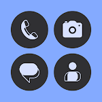Cover Image of ダウンロード Pix You Android 12 Dark Icons  APK